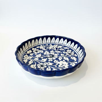 Handmade Celestial Blue Coupe Bowl