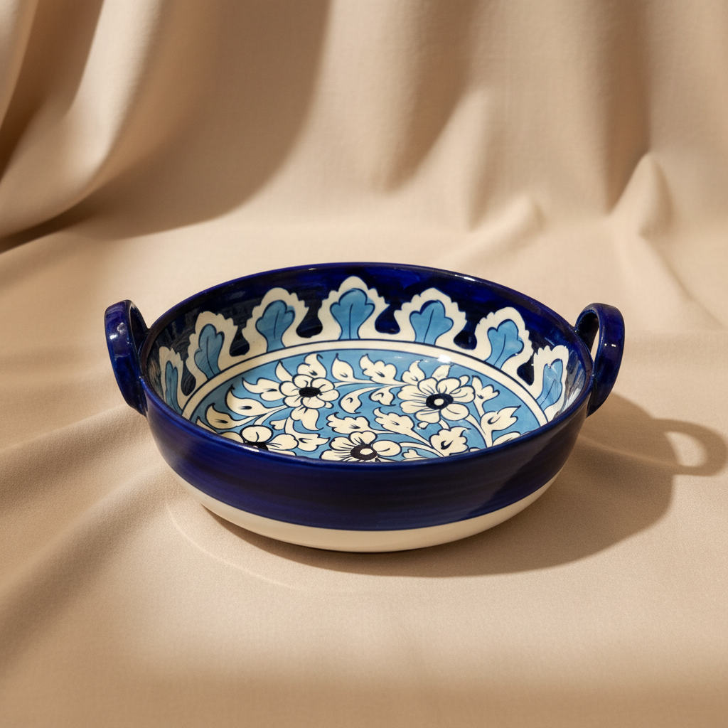 Handmade Cobalt Gourmet Casserole