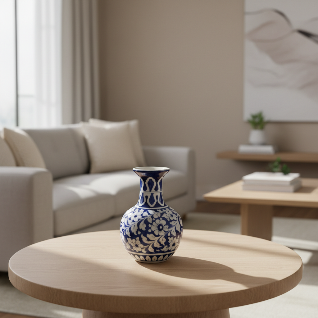 Handmade Bold Floral Vase